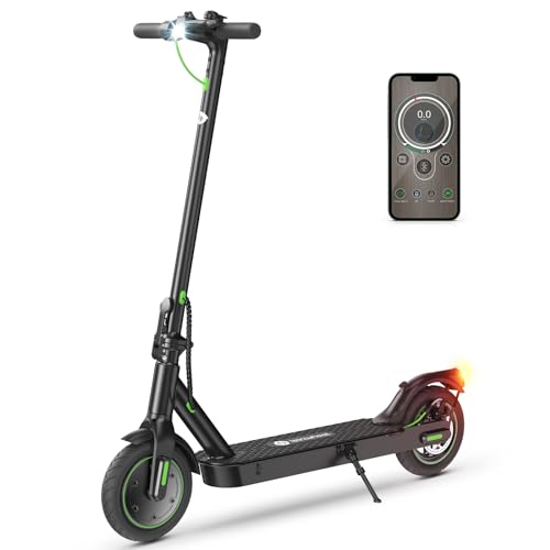 isinwheel Electric Scooter, 8.5/10 Inch Wheel Electric Scooters Adult, Fast E Scooter, 30KM/40KM Long Range, 3 Speed Modes with App Control, Doual Braking System