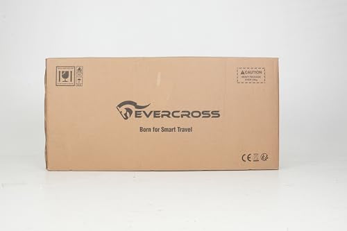 EVERCROSS EV06C Electric Scooter, 6.5'' Foldable Electric Scooter for Kids Ages 6-12, Up to 15 KM/H & 8 KM, LED Display, Colorful LED Lights, Lightweight Kids E Scooter