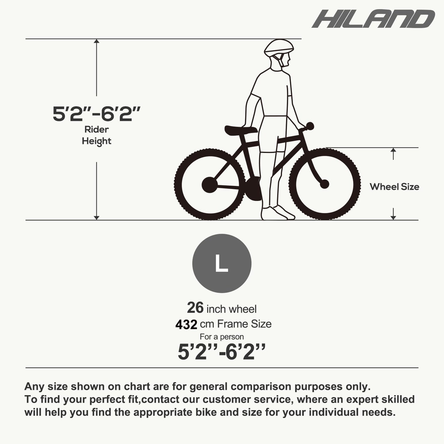 HH HILAND Full Suspension Mens Mountain Bike, 21 Speed, 26 Inch Wheel, Dual Disc Brake Bike for Men Womens Adult Bicycle