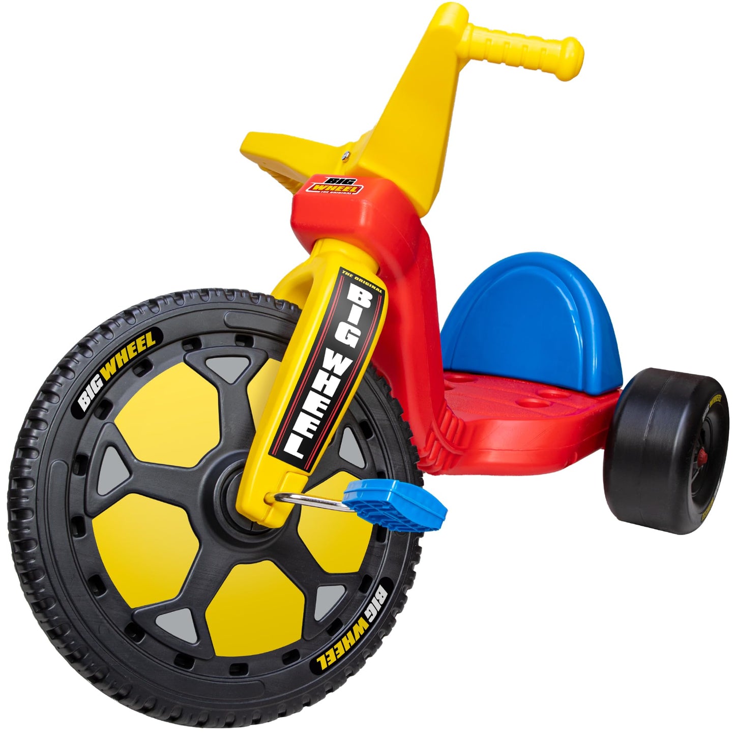 Schylling Big Wheel Speedster - BW16SO - Low-Riding Tricycle with Adjustable Seat for Growing Child up to 70 lbs. - Original Classic Bike - Ages 3 and Up