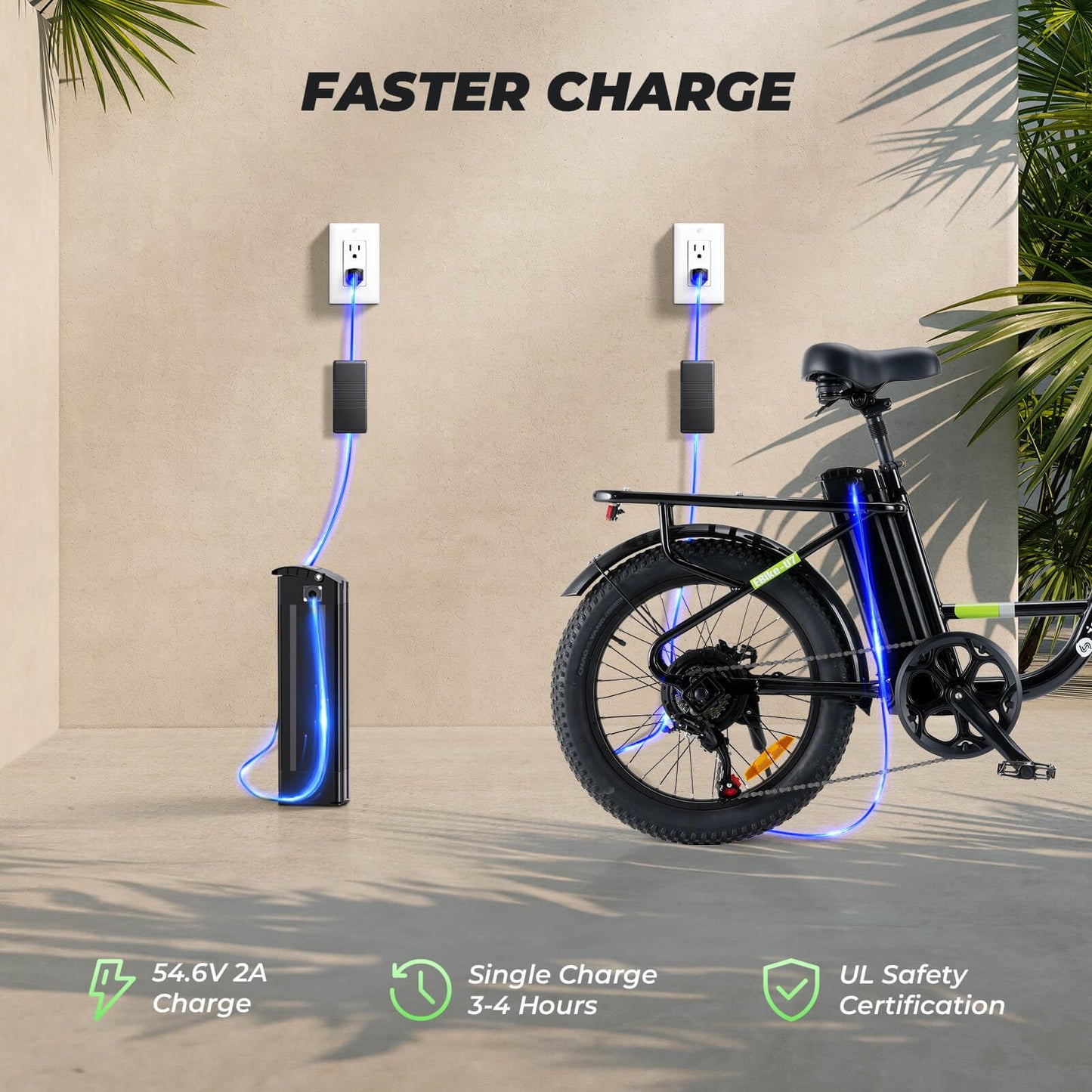 isinwheel U7 Electric Bike for Adults, 750W Peak 20 mph Cargo Ebike Adult Electric Bicycles 55 Miles Range E Bike, 48V 10.4Ah Removable Battery, 7 Speed Gearshift, 20" Step Thru Ebikes for Adults