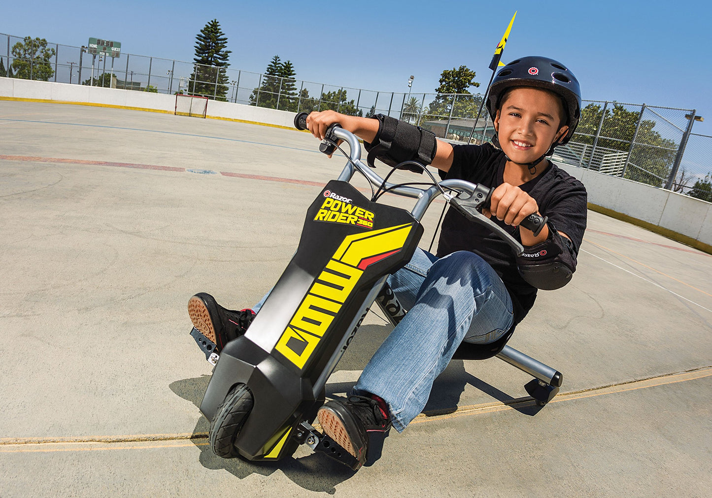 Razor Power Rider 360 9 MPH Drifting Trike Ride-On Electric Powered Tricycle