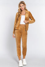 Load image into Gallery viewer, Faux Fur Jacket &amp; Jogger Pants Set
