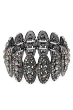 Cargar imagen en el visor de la galería, Rhinestone Oval Stretch Bracelet
