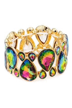 Cargar imagen en el visor de la galería, Gem Crystal Stone Stretch Bracelet
