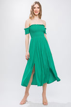 Cargar imagen en el visor de la galería, Flowy Off The Shoulder Dress
