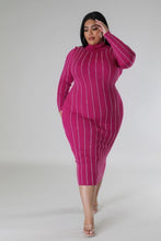 Load image into Gallery viewer, Turtle Neck Stretch Dress
