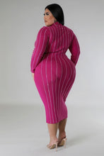 Cargar imagen en el visor de la galería, Turtle Neck Stretch Dress
