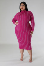 Load image into Gallery viewer, Turtle Neck Stretch Dress
