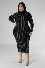 Load image into Gallery viewer, Turtle Neck Stretch Dress
