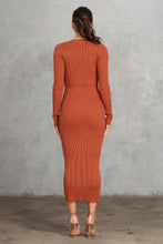 Cargar imagen en el visor de la galería, Ribbed Midi Dress
