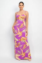 Cargar imagen en el visor de la galería, Scoop Tropical Print Maxi Dress
