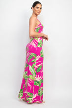 Load image into Gallery viewer, Scoop Tropical Print Maxi Dress
