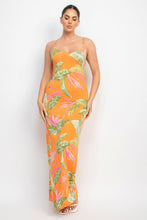 Load image into Gallery viewer, Scoop Tropical Print Maxi Dress
